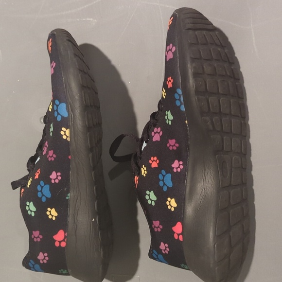 Rainbow Paw Print Sneaker Size 7 - Picture 4 of 7